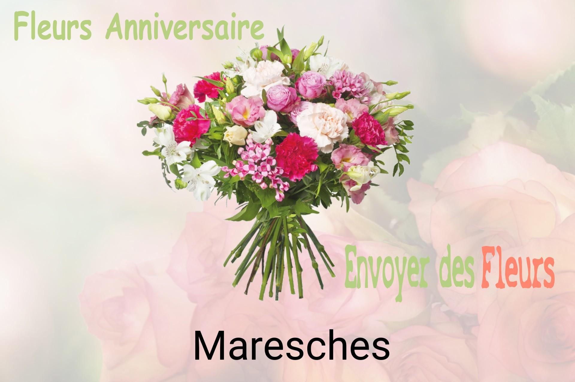 Bouquet de fleurs d’anniversaire livré à Maresches